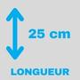 Taille sextoys : 25cm