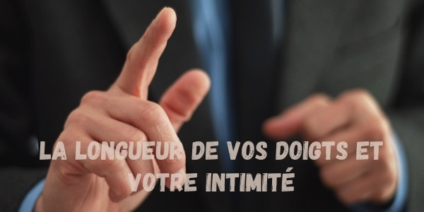 La distance entre lindex et le pouce