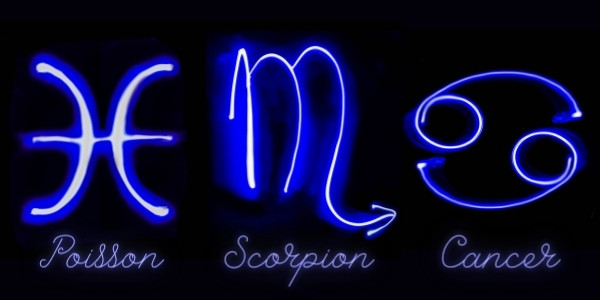 Le Poisson, le Scorpion et le Cancer